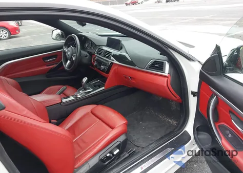 2019 BMW 430I z USA, uszkodzony, nr VIN WBA4W3C57KAF93443